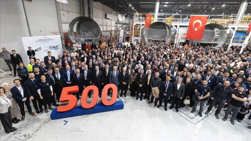 TUSAŞ'tan Airbus'a 500'üncü A320 uçağı sevkiyatı