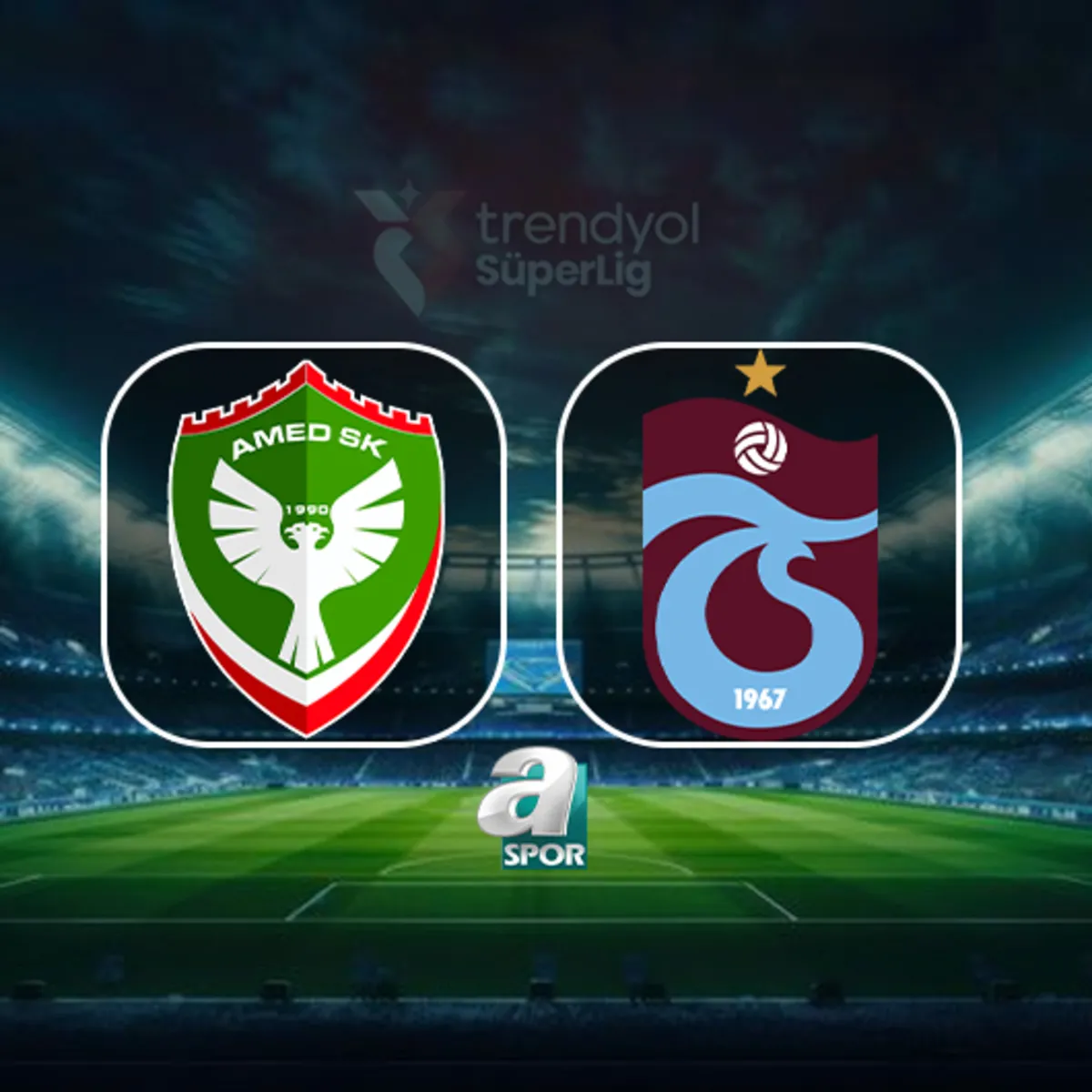 Amedspor-Trabzonspor maçı saat kaçta, hangi kanalda? | CANLI