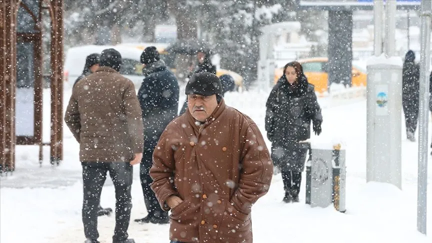 Sivas, Kayseri ve Yozgat için kuvvetli kar uyarısı