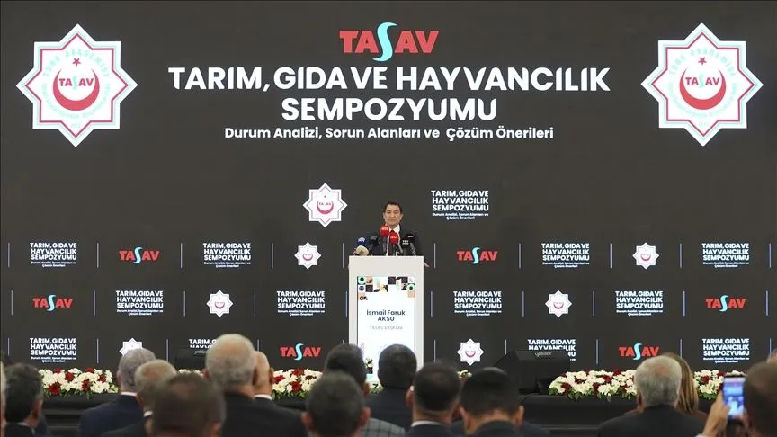 TASAV, Ankara'da "Tarım, Gıda ve Hayvancılık Sempozyumu" düzenledi