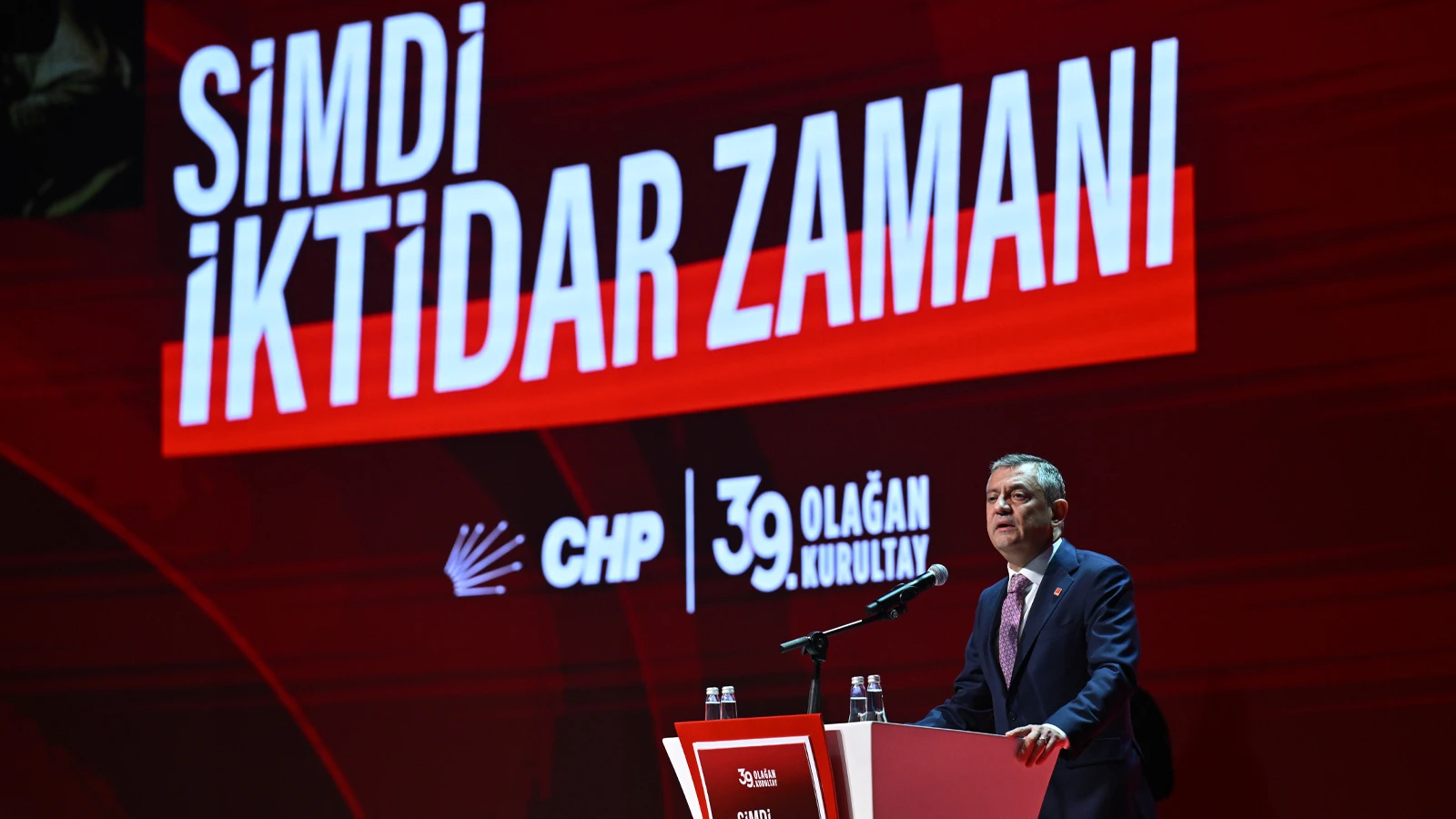 CHP 39. Olağan Kurultayı başladı! Özgür Özel: Esas meselemiz iktidar olmak