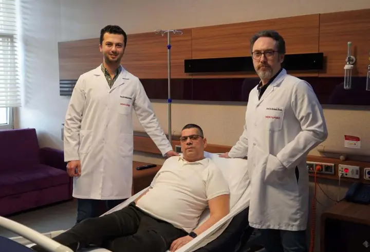 Burundan olduğu beyin ameliyatıyla sağlığına kavuştu