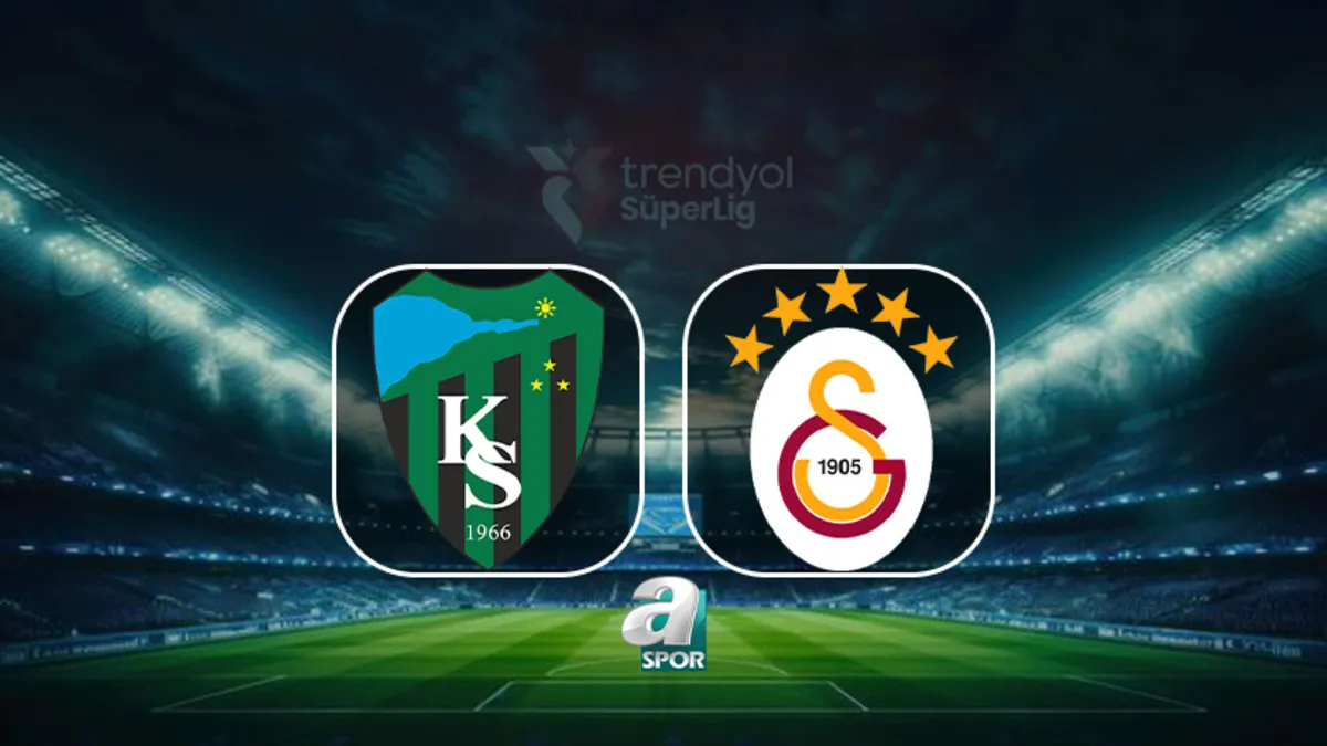 Galatasaray-Kocaelispor maçı saat kaçta, hangi kanalda?