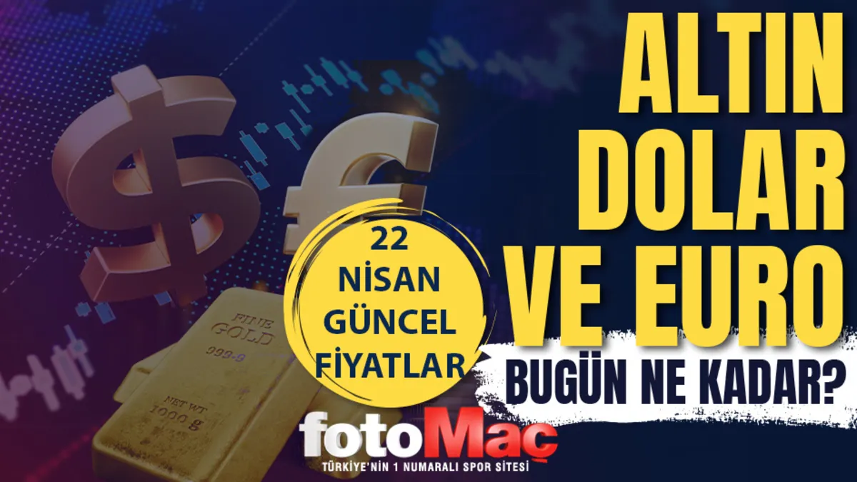 Canlı altın fiyatları | 22 Nisan gram altın ne kadar?