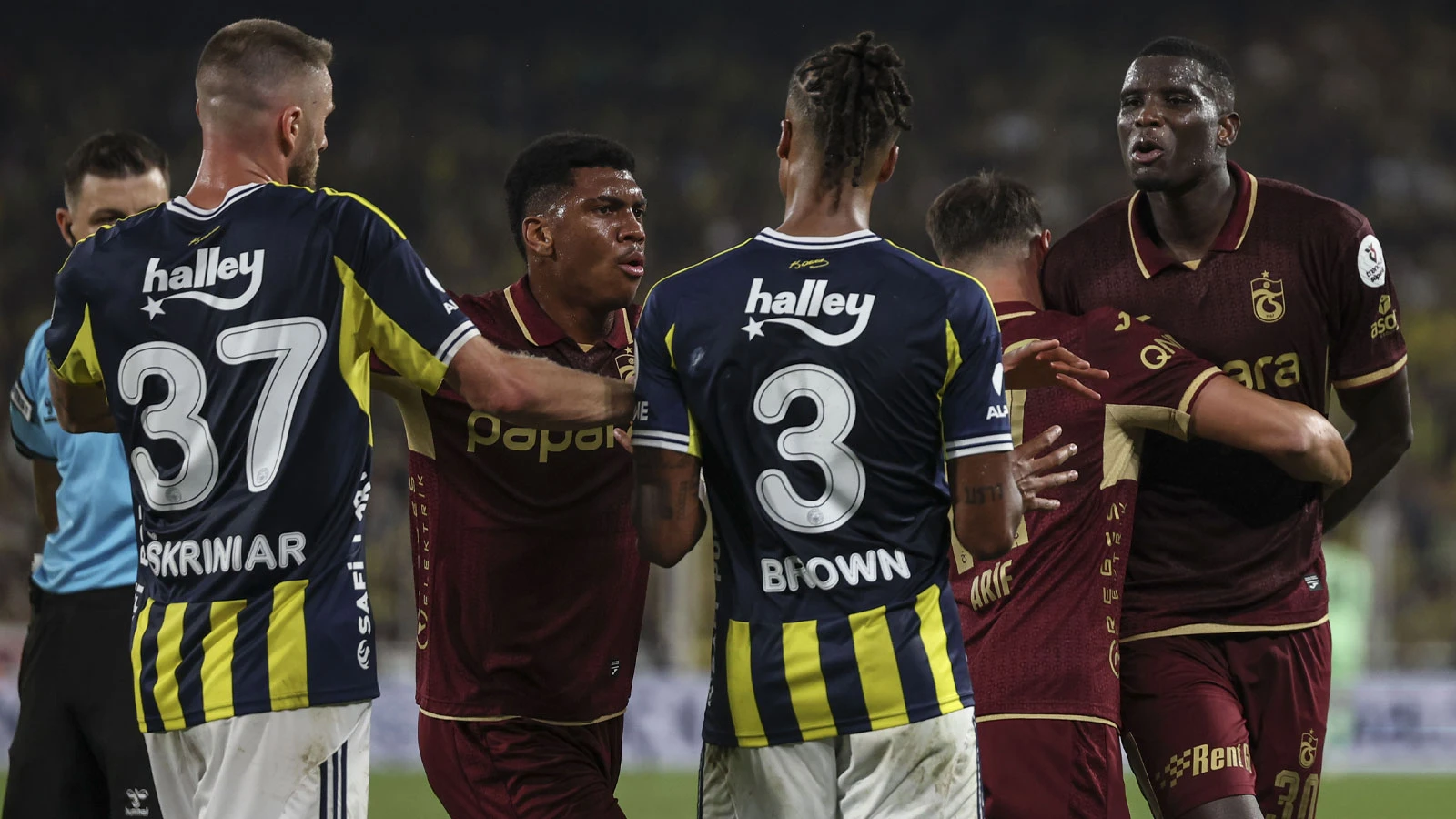 Fenerbahçe - Trabzonspor maçının VAR kayıtları açıklandı! İptal edilen gol...
