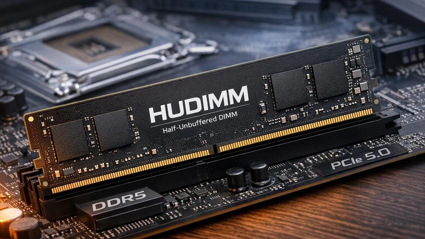 Yeni HUDIMM DDR5 standardı test edildi: Hız kaybı büyük