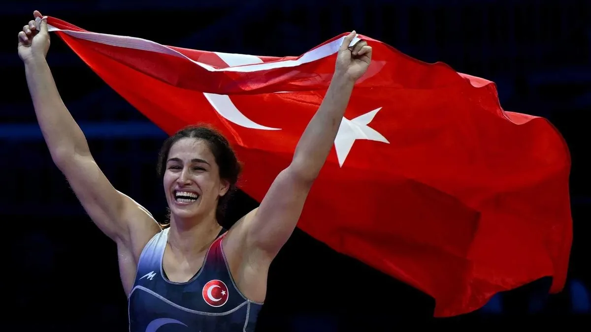 Milli güreşçi Buse Tosun Çavuşoğlu Dünya Şampiyonası'nı 5. tamamladı