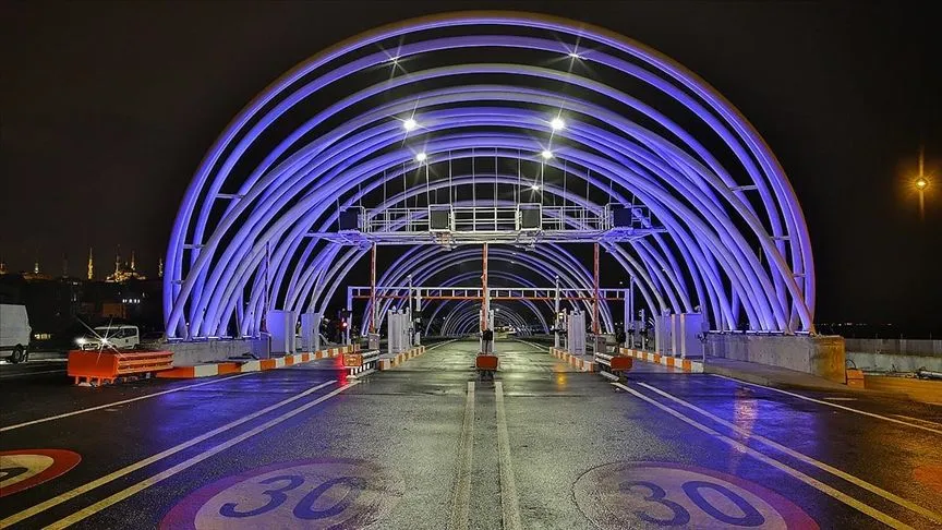 Avrasya Tüneli Türkiye ekonomisine 9 yılda 2,6 milyar dolar katkı sağladı
