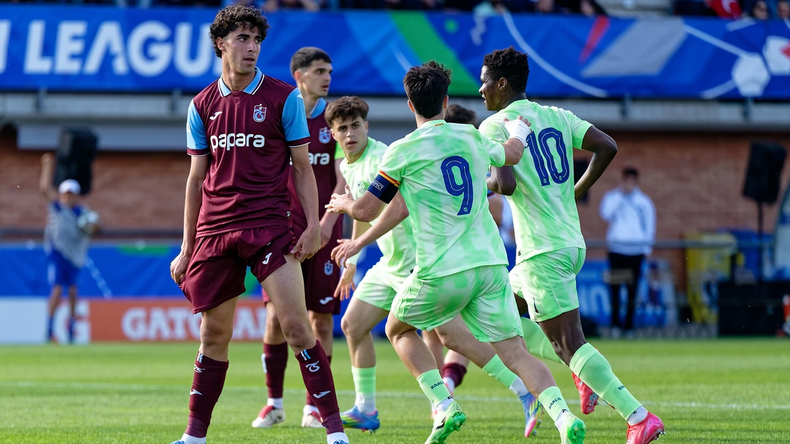 Trabzonspor, UEFA Gençlik Ligi finalinde Barcelona'ya mağlup oldu