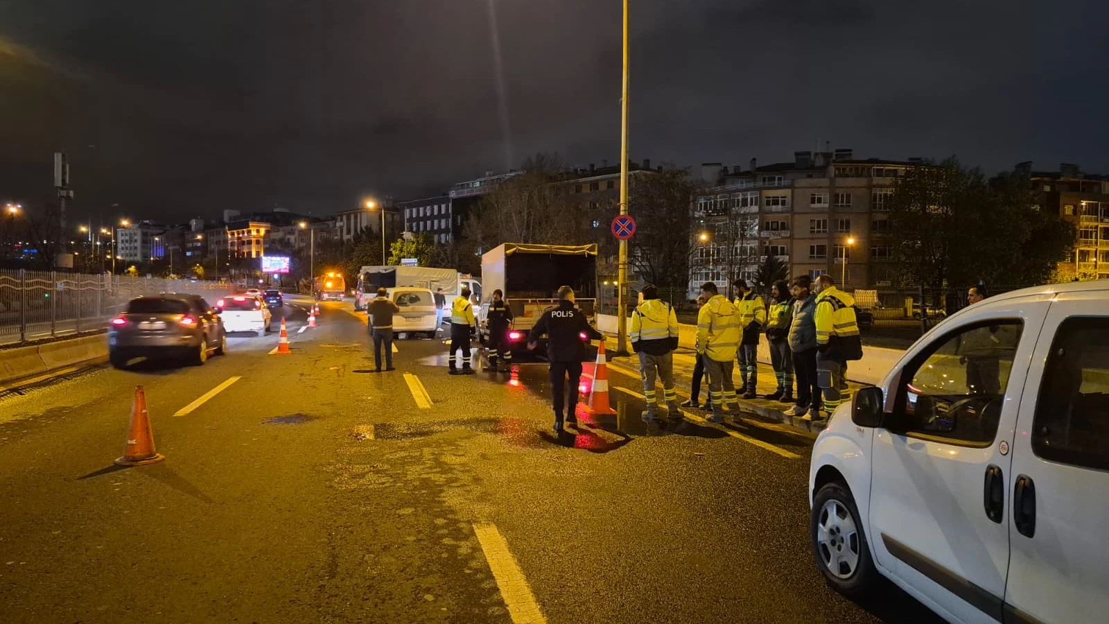 Ankara'da motosiklet kazası: Sürücü ağır yaralandı