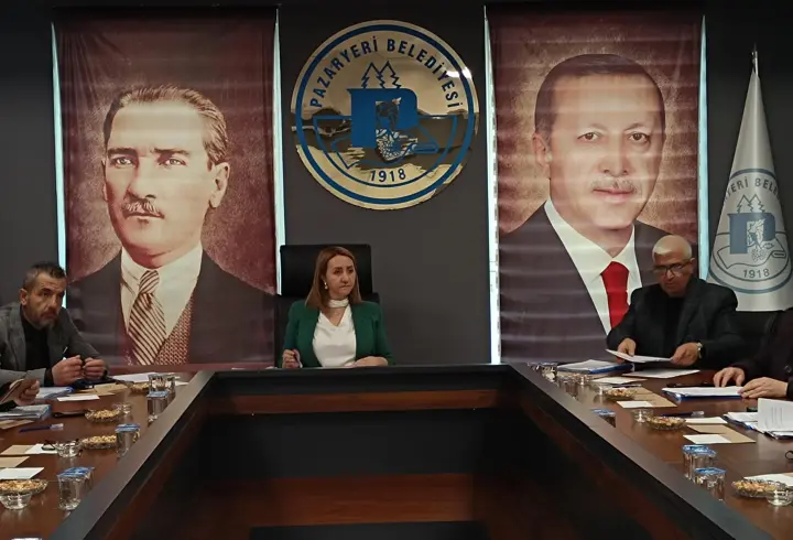 Pazaryeri Belediye Meclisi'nin nisan ayı toplantısı yapıldı