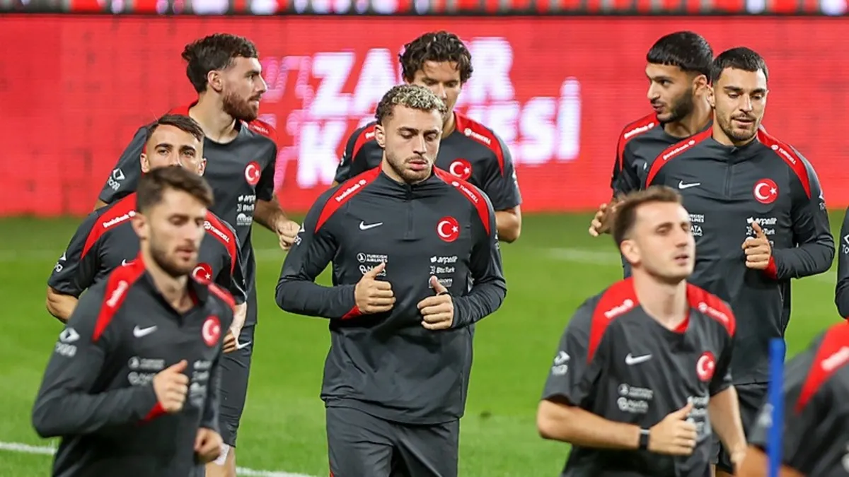 A Milli Futbol Takımı, İspanya maçına hazır