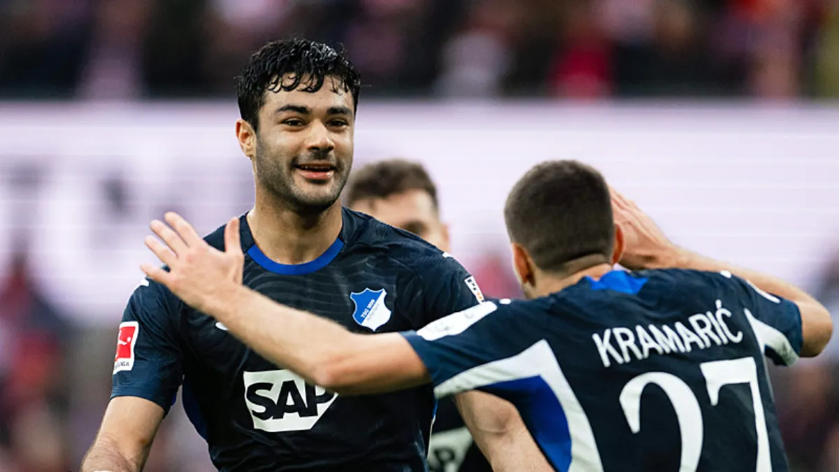 Milli futbolcu Ozan Kabak'ın golü Hoffenheim'a yetmedi