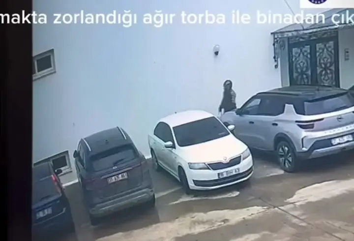 Kaskla girdiği apartman dairesinden 1 milyon 800 bin TL değerinde ziynet eşyası çaldı