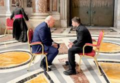 Trump ve Zelenskiy, Papa'nın cenazesinde 'çok verimli' bir görüşme yaptı