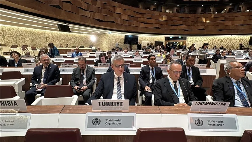 Bakan Memişoğlu, Dünya Sağlık Asamblesi'nin 78'inci toplantısına katıldı