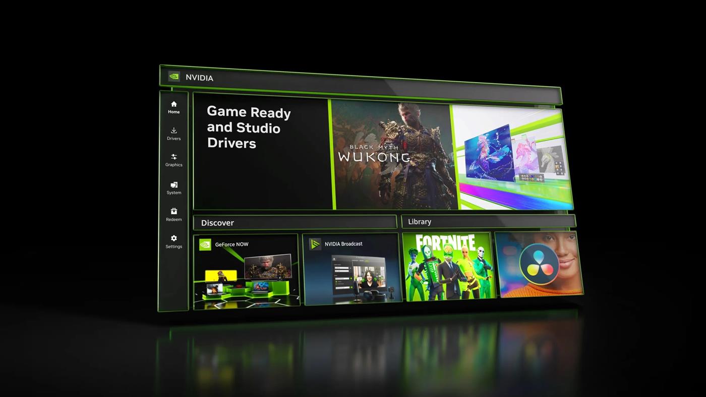 Nvidia App yeni DLSS ve kontrol paneli ayarları ile güncelleniyor
