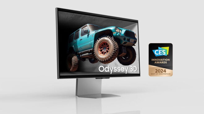 Gözlüksüz 3D görüntü sunan Samsung Odyssey 3D yurt dışında satışa sunuldu