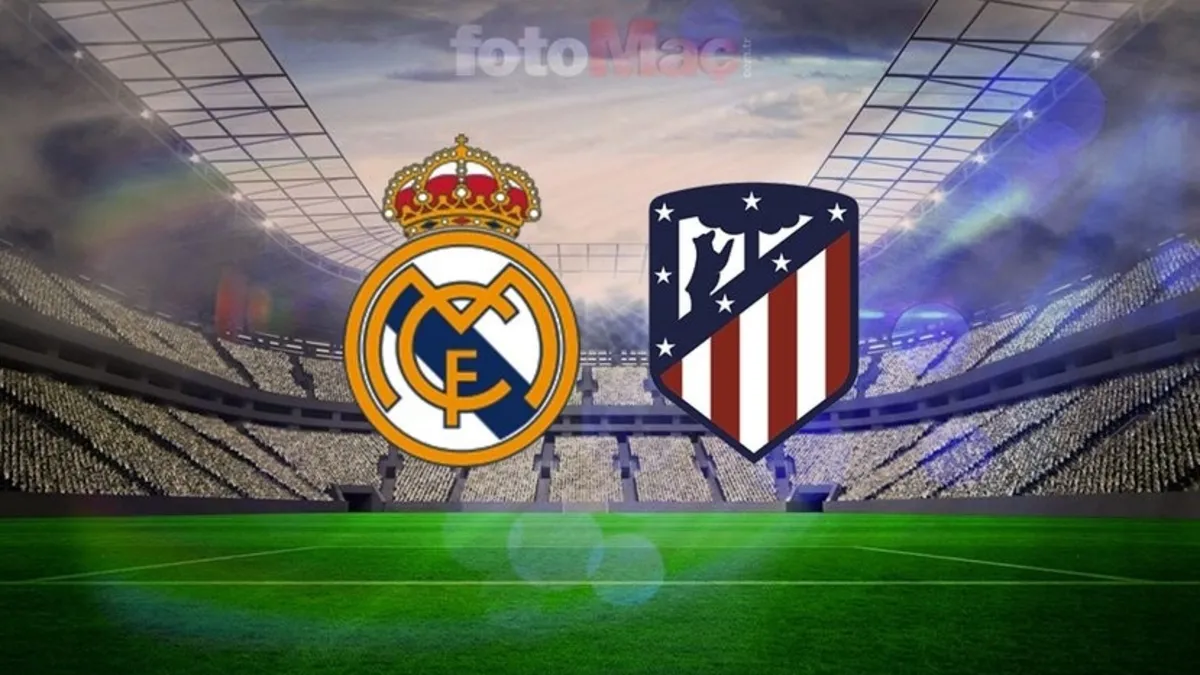 Arda Güler ilk 11'de! Real Madrid-Atletico Madrid maçı CANLI İZLE