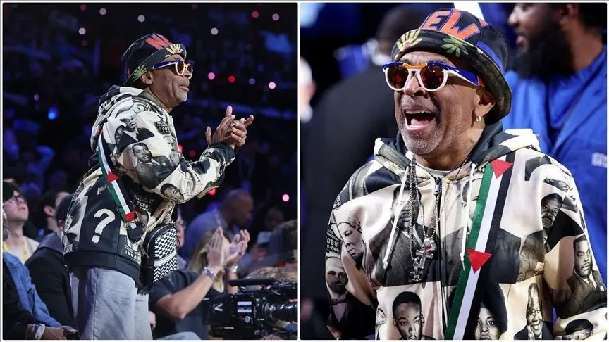 Ünlü yönetmen Spike Lee'den NBA maçlarında Filistin'e destek