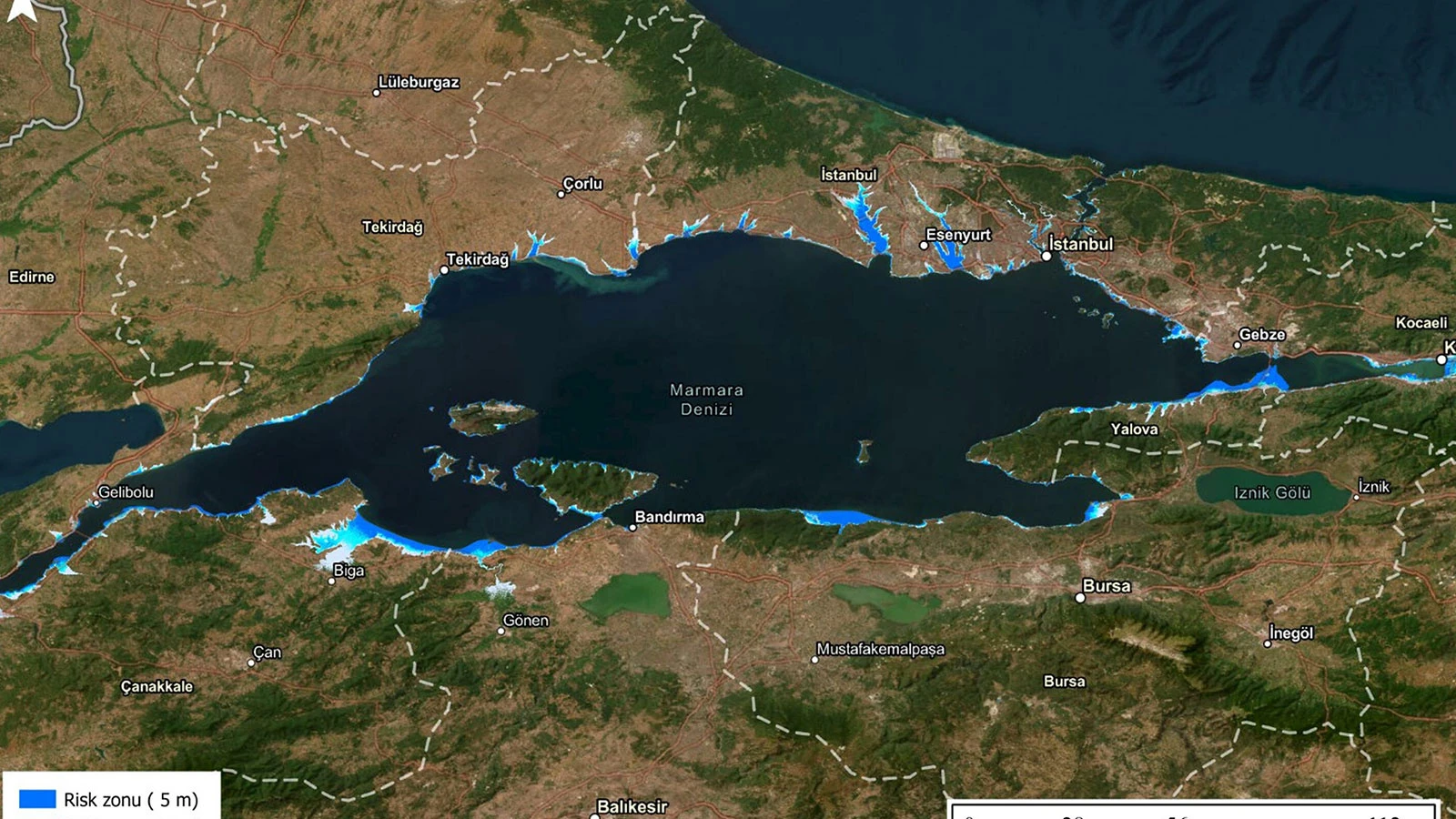 İşte İstanbul ve Marmara kıyılarındaki tsunami risk alanları!
