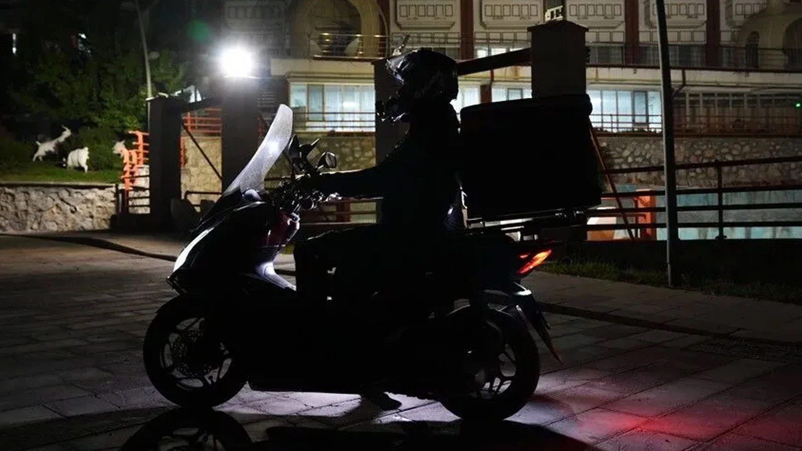 Kocaeli'de Motosiklet Sürücüleri Ve Motokuryelere Olumsuz Hava Engeli