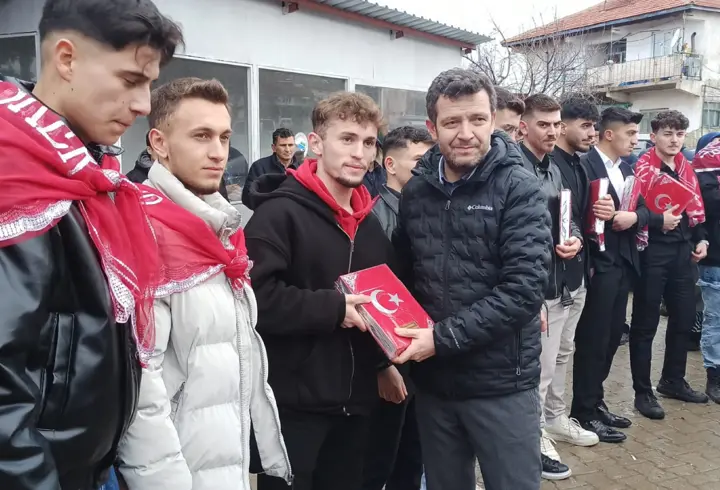 Asker adayları dualarla uğurlandı