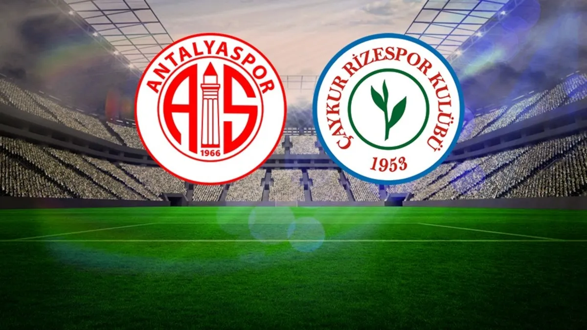 Hesap.com Antalyaspor-Çaykur Rizespor maçı CANLI İZLE