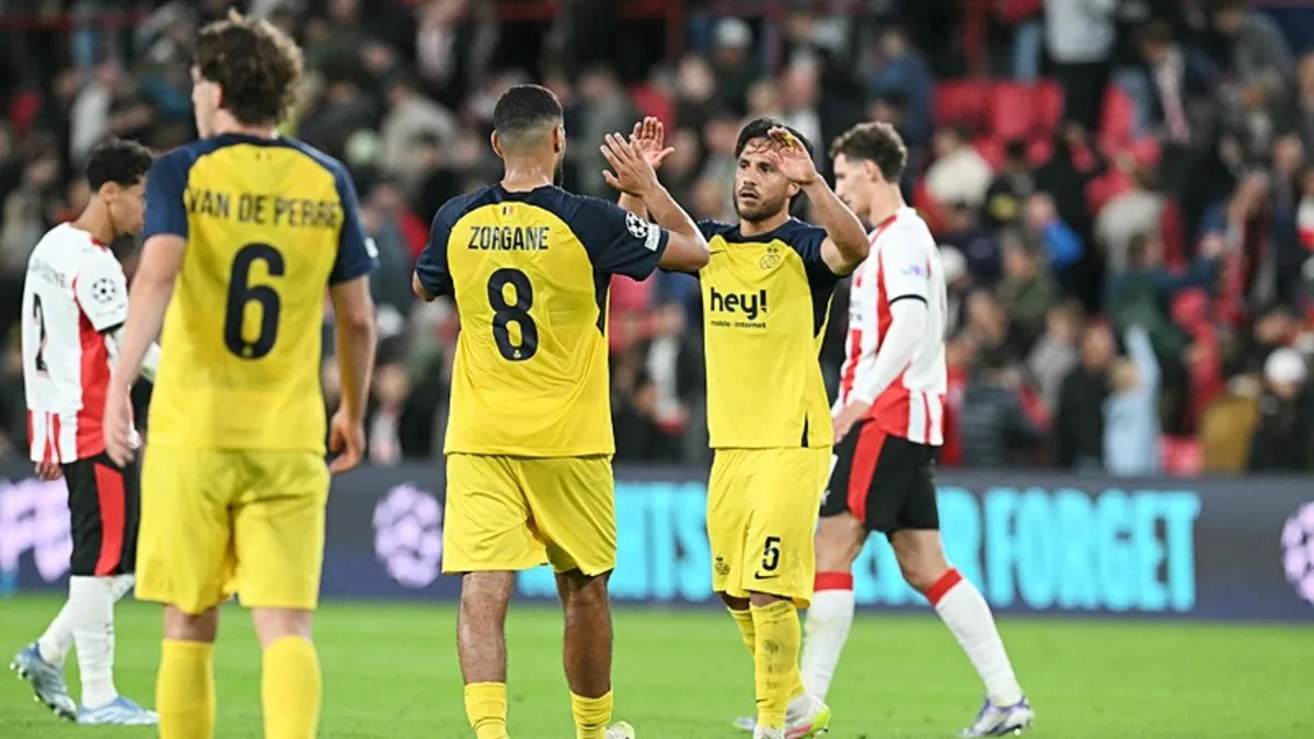 PSV 1-3 Union Saint-Gilloise (MAÇ SONUCU ÖZET) | UEFA Şampiyonlar Ligi