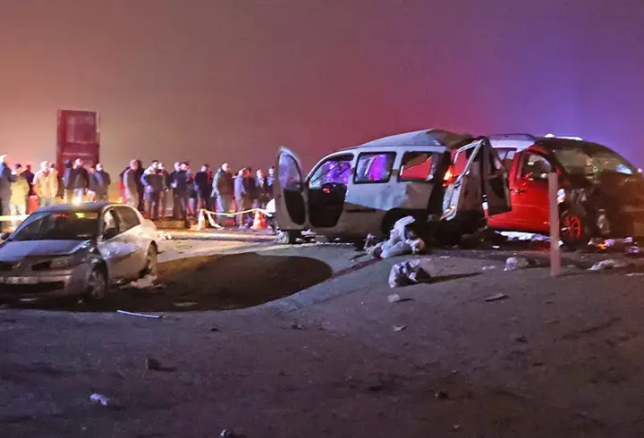 Mardin'de zincirleme felaket: 4 ölü, 5 yaralı