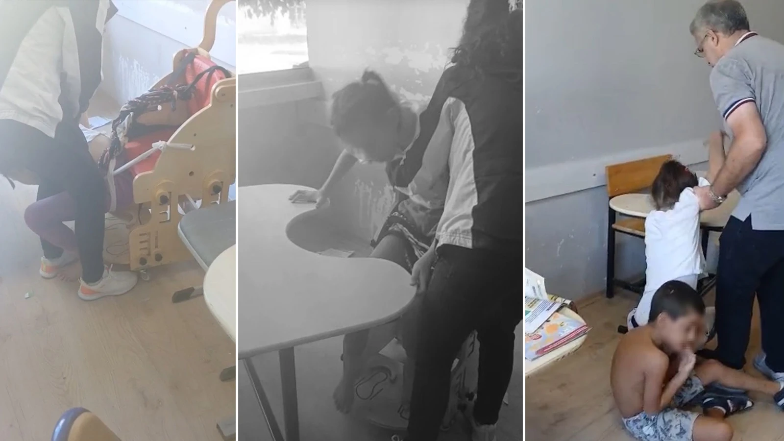 Bursa'da skandal! Öğrencileri iple bağlayıp ders işlediler
