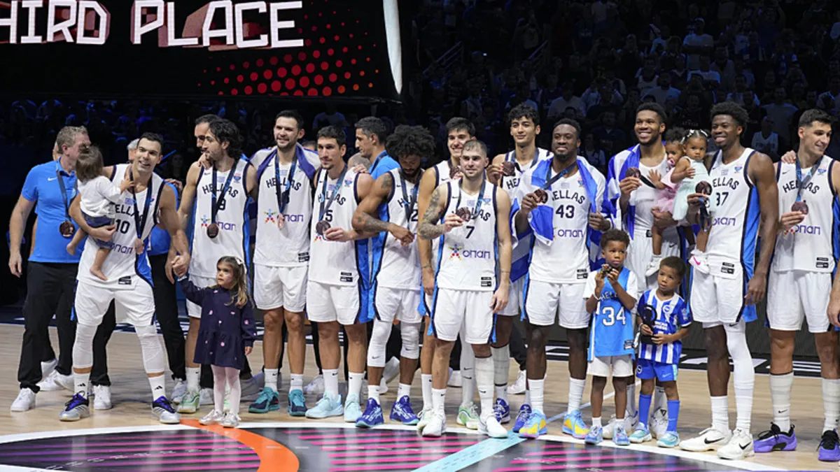 Yunanistan, Finlandiya'yı devirdi, EuroBasket'i üçüncü tamamladı!