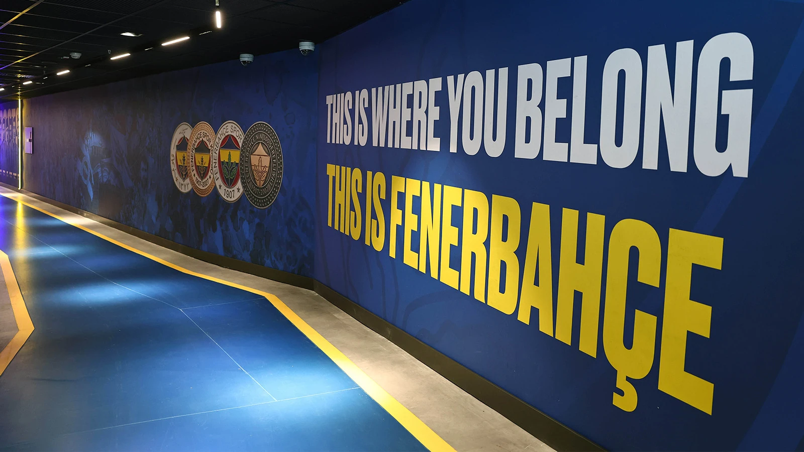 Fenerbahçe Stadyumu'nda Soyunma Odaları Ve Bağlantılı Alanlar Yenilendi