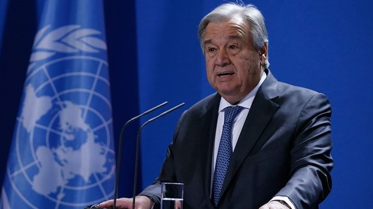 Guterres: Türk halkının cömertliğine saygı göstermek için buradayım