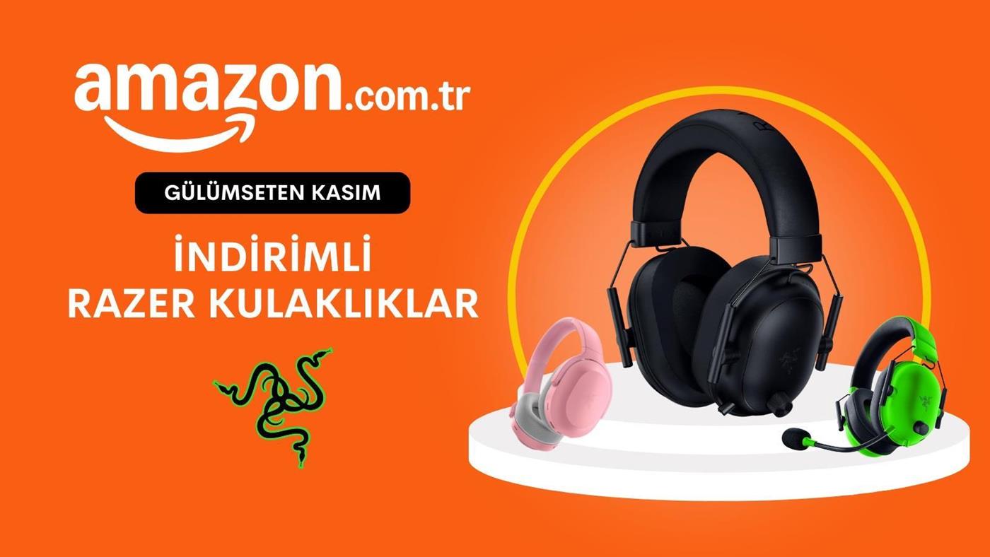 Amazon'da Razer oyuncu kulaklıklarında dip fiyat!