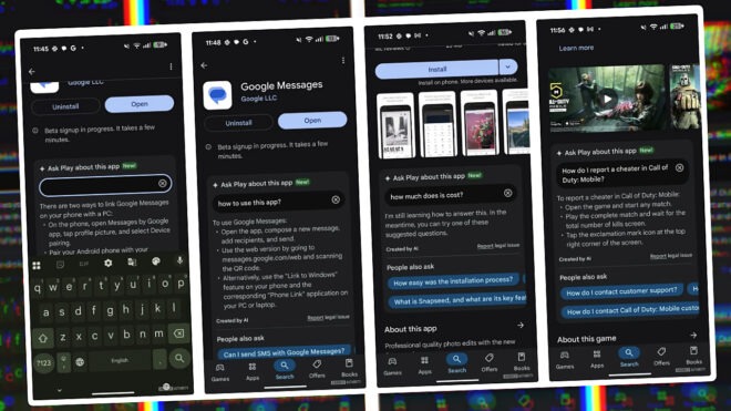 Google, Play Store’a yapay zeka temelli soru cevap altyapısı ekledi