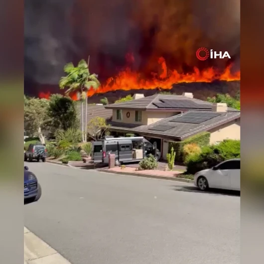 ABD California'da Feci Orman Yangını: 231 Hektar Alan Küle Döndü