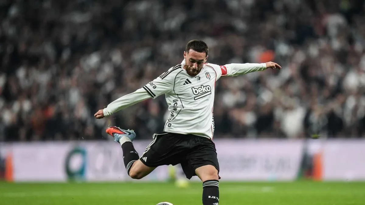 Orkun Kökçü, Beşiktaş'taki ilk golünü attı!