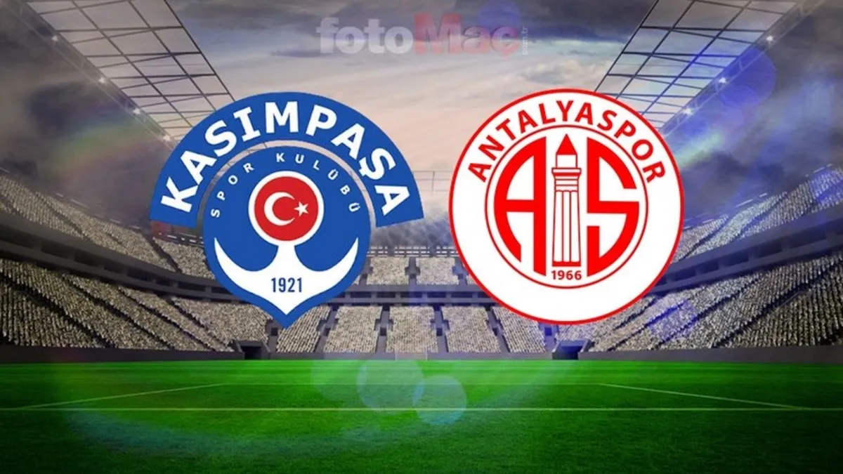 Kasımpaşa-Hesap.com Antalyaspor maçı CANLI (Trendyol Süper Lig)