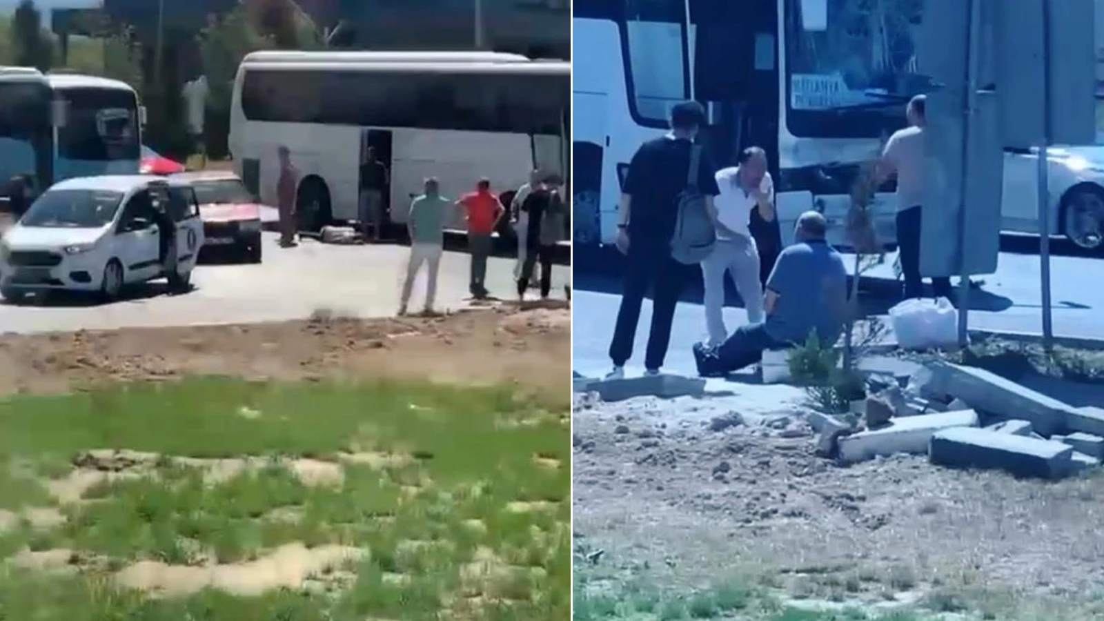 Kütahya'da işçi servisi tankerle çarpıştı! Onlarca yaralı var