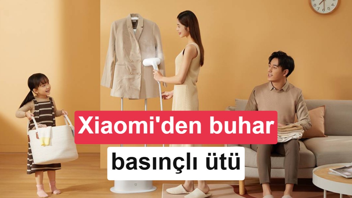 Xiaomi yeni buharlı ütüsünü duyurdu