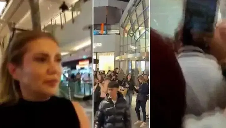 Avm'de İsrail Gerginliği! Klodya Medina Protesto Edildi, Avm Boşaltıldı