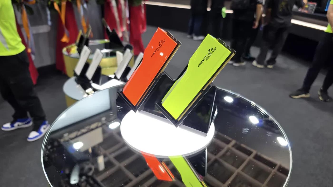 G.Skill, ultra hızlı ve yüksek kapasiteli DDR5 belleklerini sergiledi