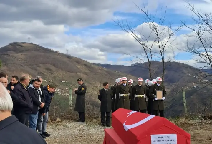 Ordu’nun Kore gazisi son yolculuğuna uğurlandı