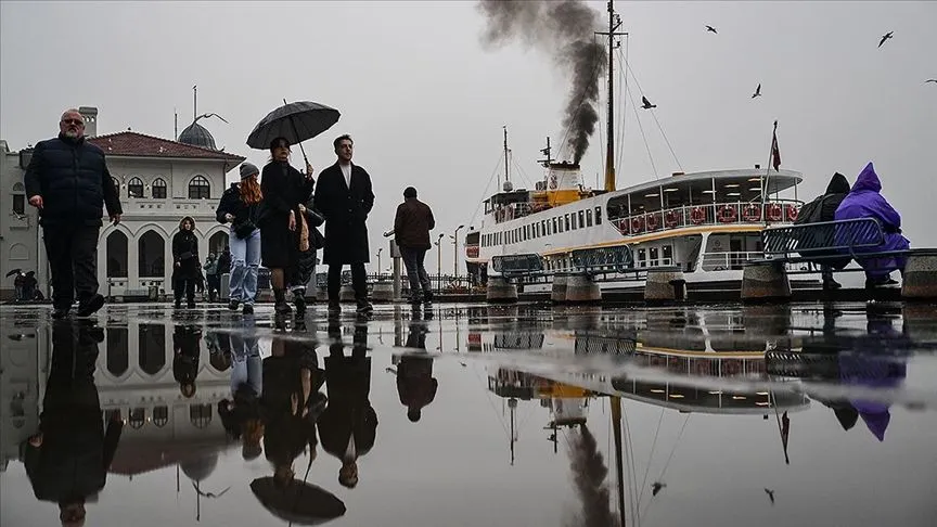 Türkiye'de gelecek 3 gün boyunca yağışlı hava etkili olacak