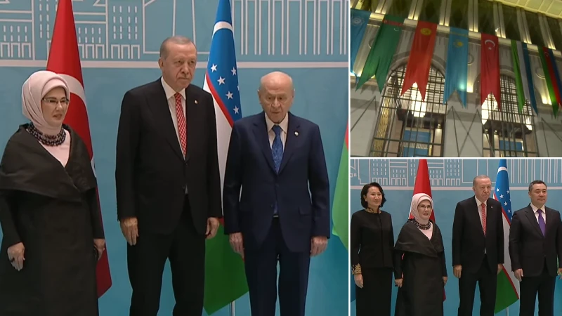 Cumhurbaşkanı Erdoğan Türk Dünyası Liderlerini Ağırlıyor