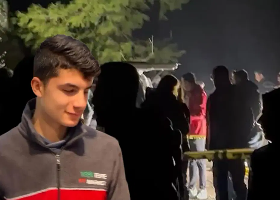 Mezarlıkta sır ölümde isimlerin yazılı olduğu bıçak ayrıntısı