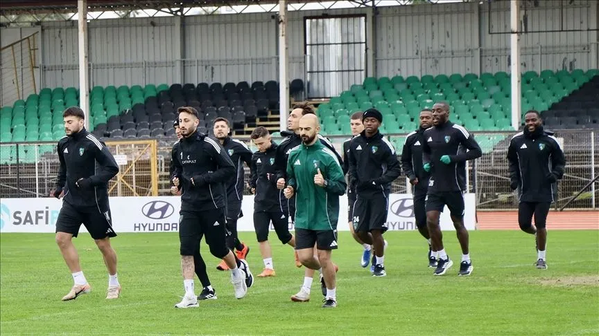 Kocaelispor, Beşiktaş maçının hazırlıklarına başladı
