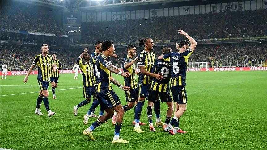 Fenerbahçe, UEFA Avrupa Ligi'nde Stuttgart'ı 1-0 yendi