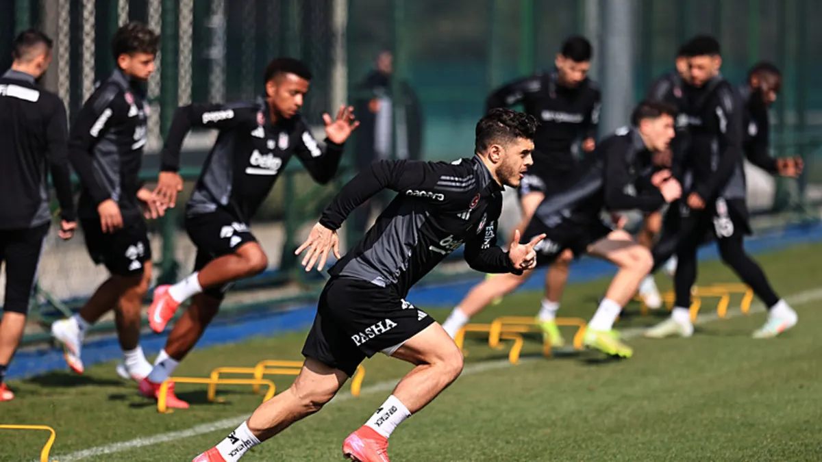 Beşiktaş Gaziantep FK maçı hazırlıklarını tamamladı